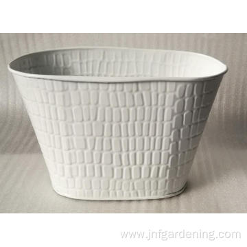 European stamping three-dimensional flower bucket